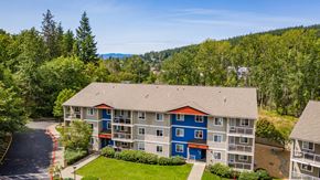 Bellingham apartment for rent - aerial view of Sky Vue Apartments at Sky Vue, Bellingham, WA 98229