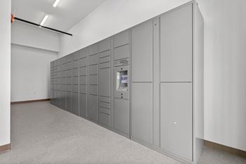 Locker room