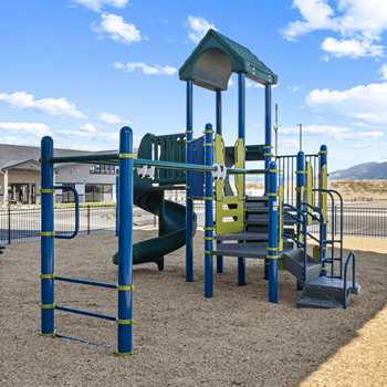 Playground with toys
