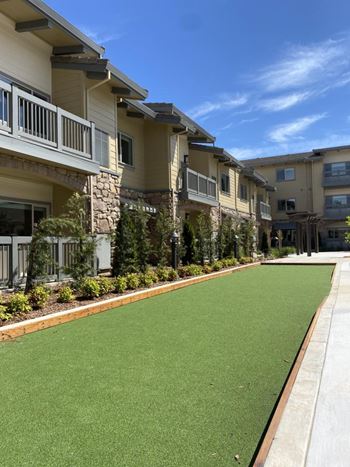 Bocce ball court