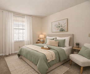 Grass Valley apartment for rent - 1 bedroom one bathroom floorplan at Hilltop Commons Senior Living Apartments, California, 95945