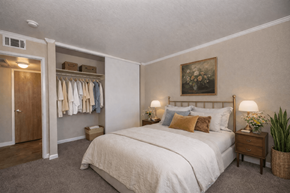 Lodi apartment for rent - Master Bedroom at Lodi Commons Senior Living, Lodi, CA, 95240