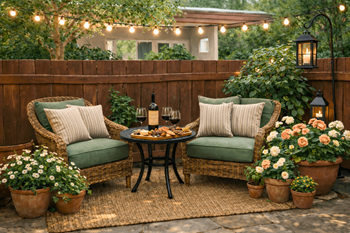 Private patio/balcony