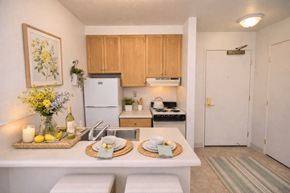 Sacramento apartment for rent - Open Kitchen at Campus Commons Senior Living, California