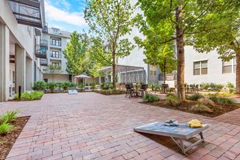 Numerous courtyards, terraces and social areas