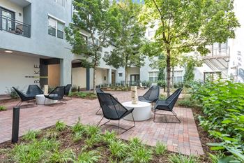 Numerous courtyards, terraces and social areas