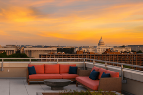 Washington apartment for rent - Rooftop View at Artline Apartments, Washington, 20024