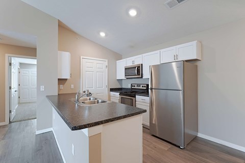 Floor plan for 3 beds, 2 baths, 1290 sqft