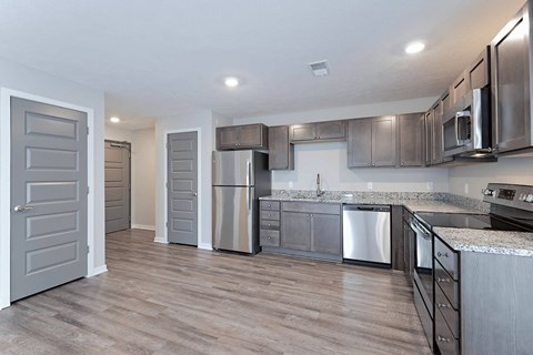 Floor plan for 1 bed, 1 bath, 871 sqft