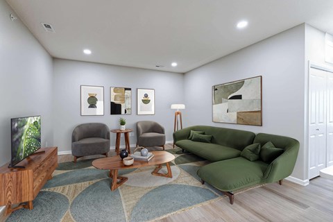 Floor plan for 2 beds, 1 bath, 902 sqft
