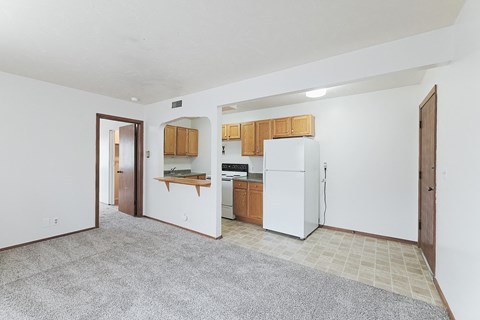 Floor plan for 1 bed, 1 bath, 506 sqft