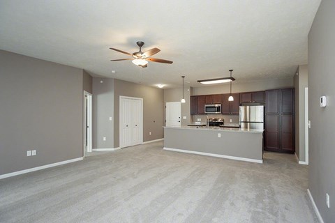 Floor plan for 2 beds, 2 baths, 1230 sqft