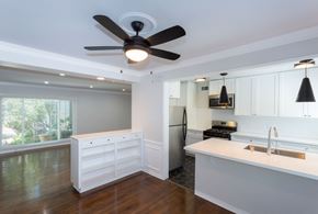 Los Angeles apartment for rent - Kitchen opening into living area