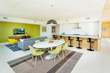 Community room kitchen