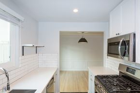 West Hollywood apartment for rent - Brightly lit kitchen with modern appliances