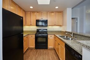 Sherman Oaks apartment for rent - Spacious kitchen with plenty of cabinet space