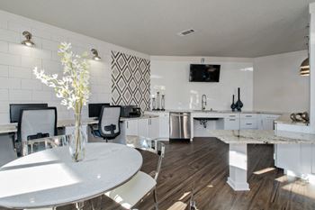 Kitchen and dining room