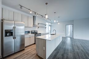 Indianapolis apartment for rent - Bright Kitchen at 747 Apartments, Indianapolis, 46202