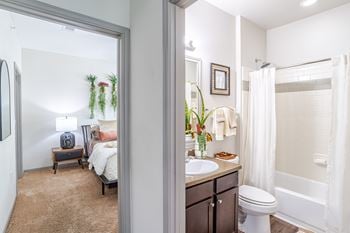 Cozy bathroom
