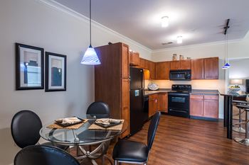 Kitchen with dining space