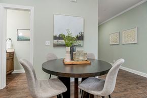 Shawnee apartment for rent - Dining Room at Prairie Pines Townhomes, Shawnee, 66226