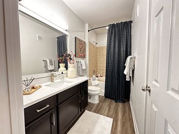 Bathroom with mirror