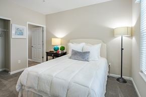 Hilliard apartment for rent - White Bedroom at The Greyson, Ohio