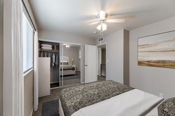 Ceiling fans in bedrooms