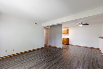 Upgraded vinyl wood plank flooring*