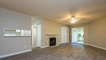 Luxury vinyl flooring in select homes