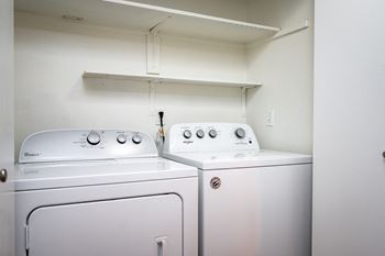Full size washer and dryer