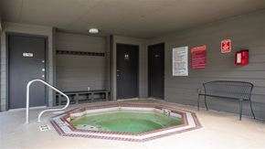 Hillsboro apartment for rent - a small pool of water in a room with a chair