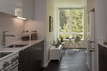 Oversized windows provide tons of natural light