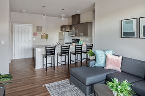 Corvallis apartment for rent - OSU Apartments in Corvallis, OR - Modern Living With Stylish Decor, Hardwood Flooring, and Breakfast Bar.