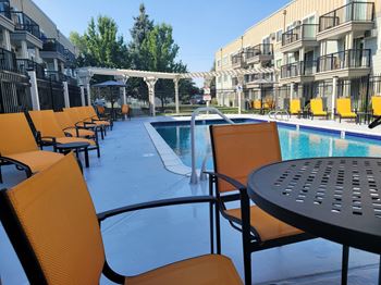 Sunset apartments | outdoor seasonal pool