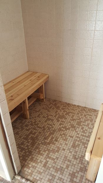 Sunset apartments | sauna