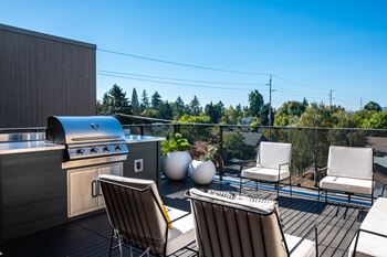 Rooftop grill