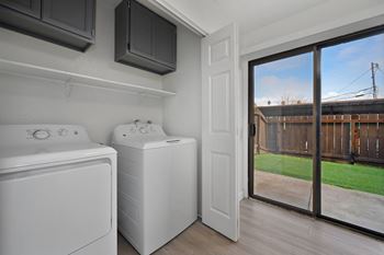 Townhomes at 201 | washer and dryer