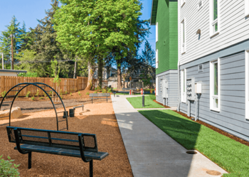 Courtyard with seating area