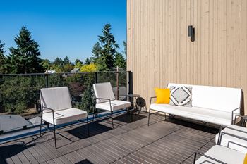 Rooftop lounge
