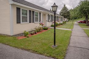 Colebrook apartment for rent - a street lamp in front of a house