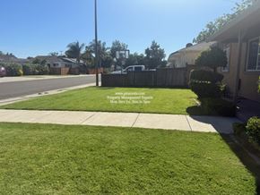 Stockton apartment for rent - A residential street with a sign that says "www.jimwilson.com Men's Health Run in the Spot".