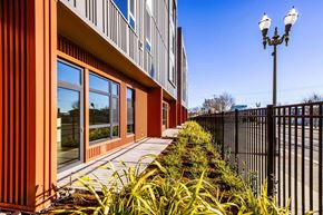 Vancouver apartment for rent - the building in which the hotel is located