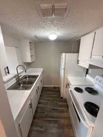 Floor plan for 1 bed, 1 bath, 550 sqft