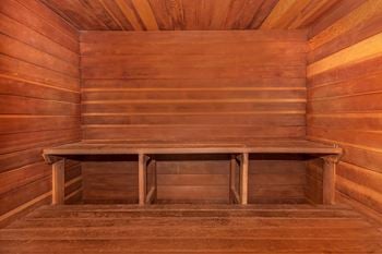 Hot tub and soothing sauna