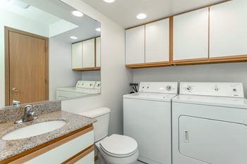 Washer and dryer in home*