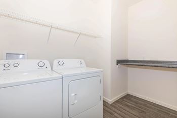 Washer and dryer in home