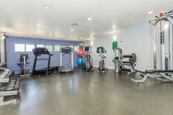 Fitness center with 24-hour access