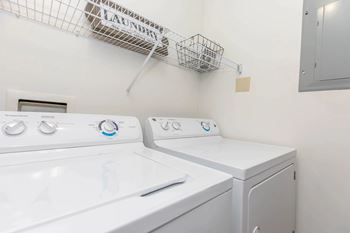Washer and dryer in home