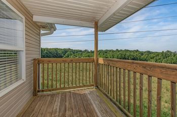Spacious deck or patio